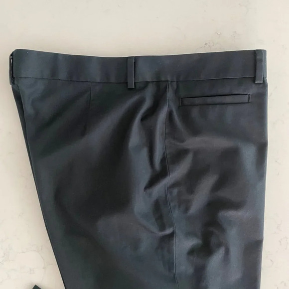 Brooks Brothers "346" Natalie Fit Straight Leg 100% Cotton Pants Navy Sz 14 NWOT - Picture 7 of 14